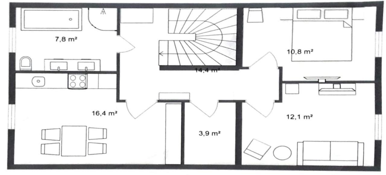 Appartement Haus Zangerle à Mettlach Extérieur photo